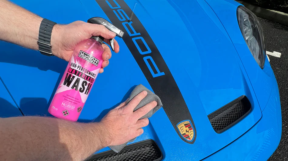 Muc-Off Waterless Wash ook voor matte oppervlakten