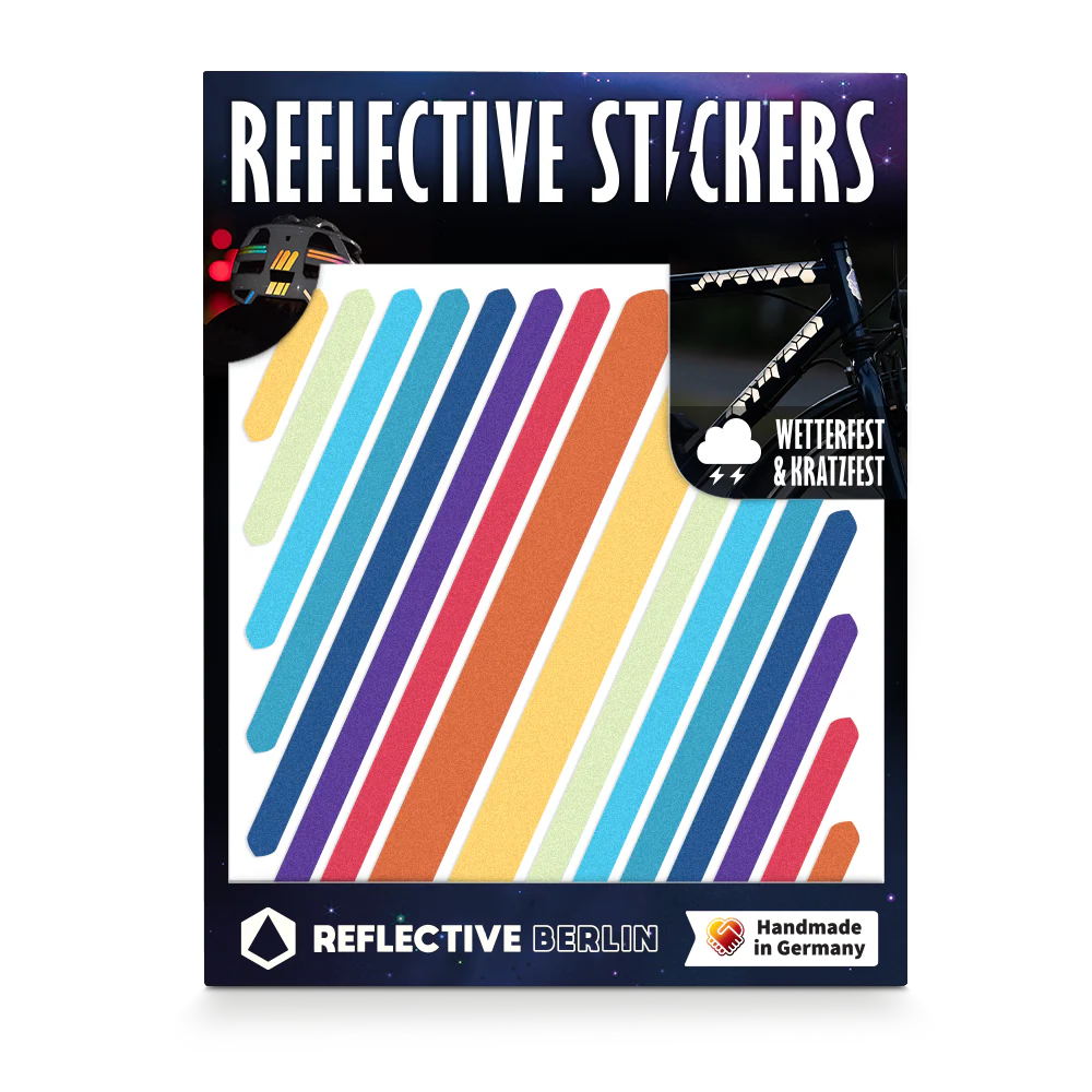 REFLECTIVE BERLIN reflecterende stickers medium