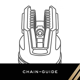 Ryder Innovation Luberetta - detail chain guide