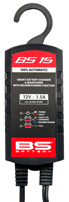 BS BATTERY BS 15 - druppellader met ophangoog