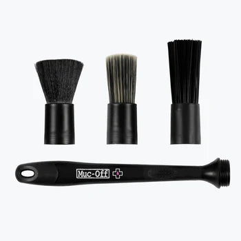 Muc-Off 3-in-1 Detailing Brush Set - alle onderdelen bij elkaar