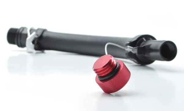 RISK RACING Hose Bender Black Edition – gebogen vulslang voor EZ3 en EZ5