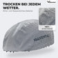 VALKENTAL fietshelm regenhoes - 100% waterdicht materiaal