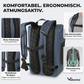 VALKENTAL daily backpack achterzijde rugzak