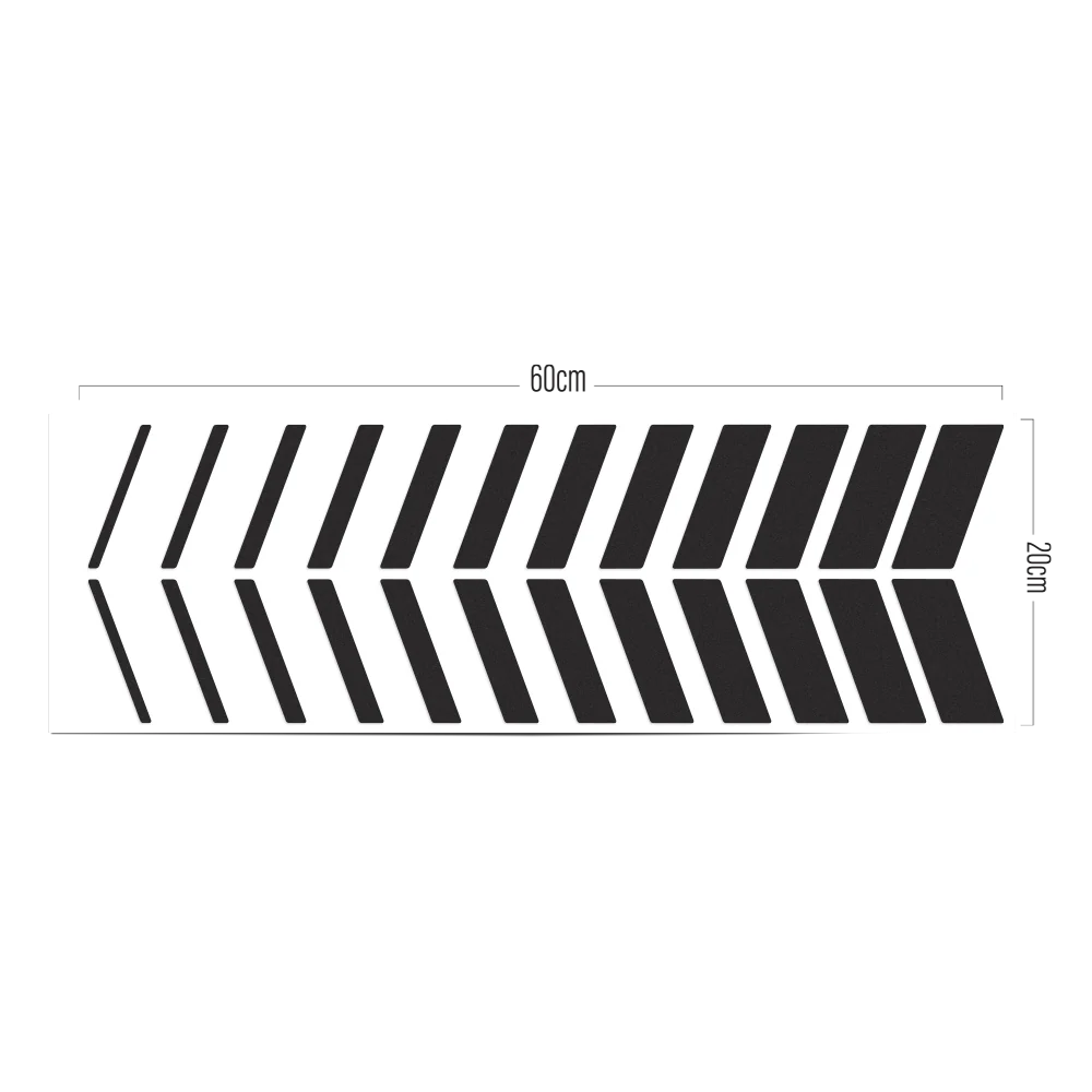 REFLECTIVE BERLIN reflecterende stickers xl