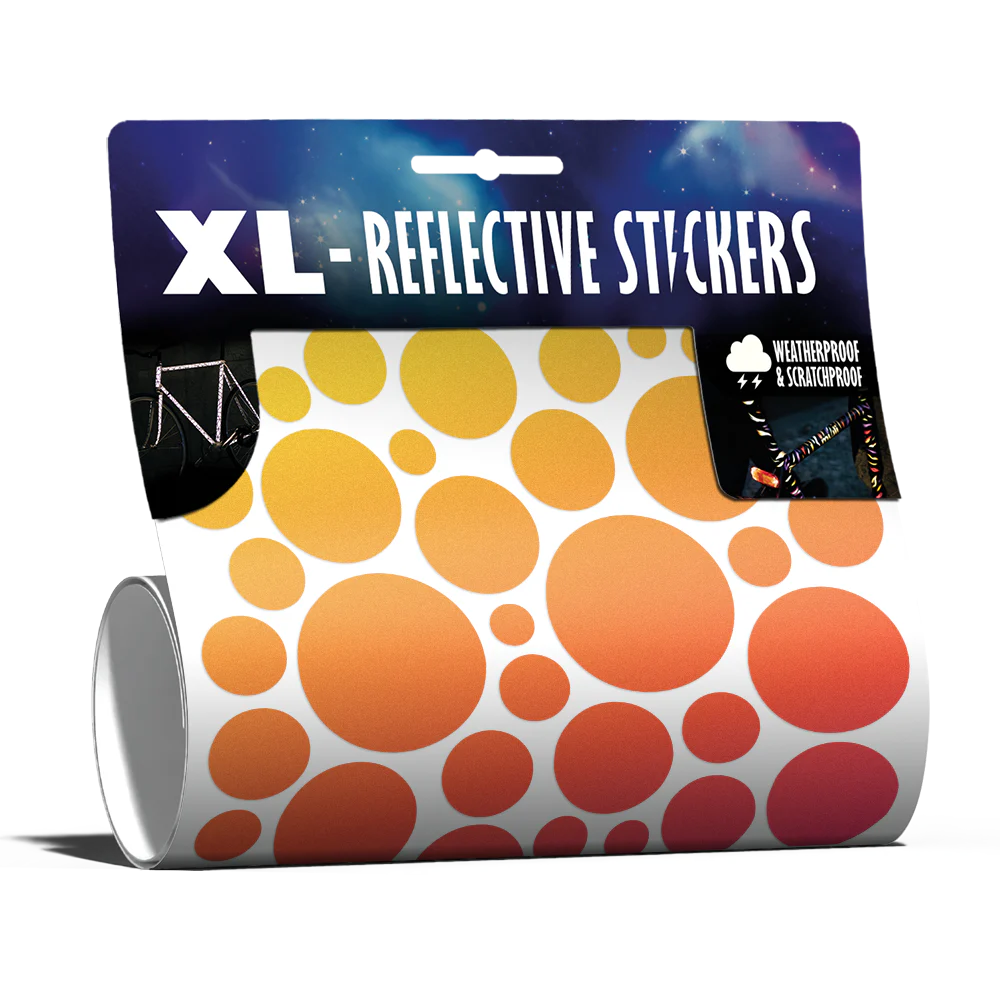 REFLECTIVE BERLIN reflecterende stickers XL