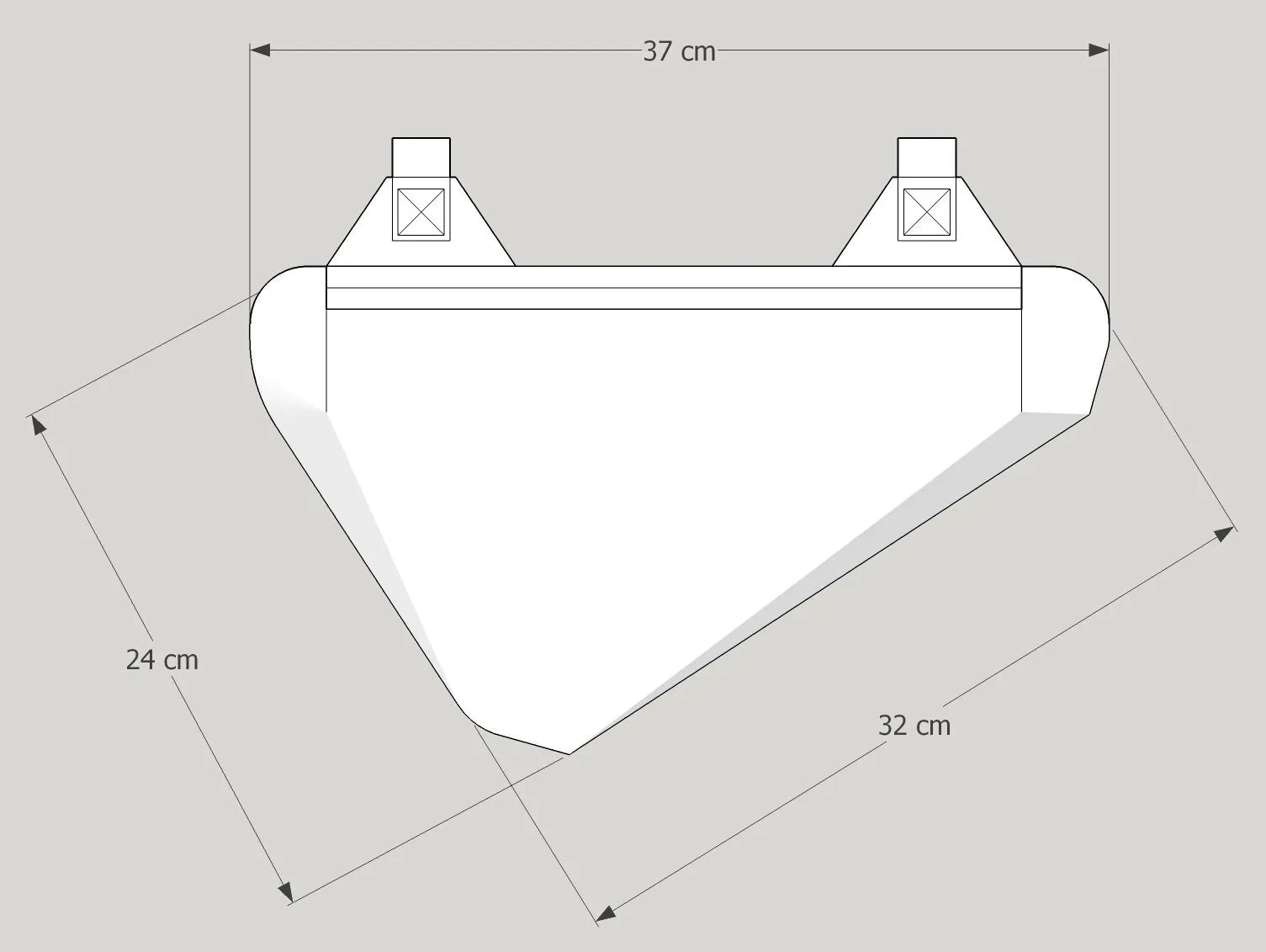 CHOIKE Frametas V 4L - afmetingen