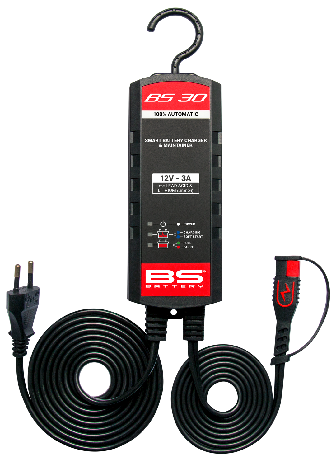 BS BATTERY BS 30 - druppellader met snoeren