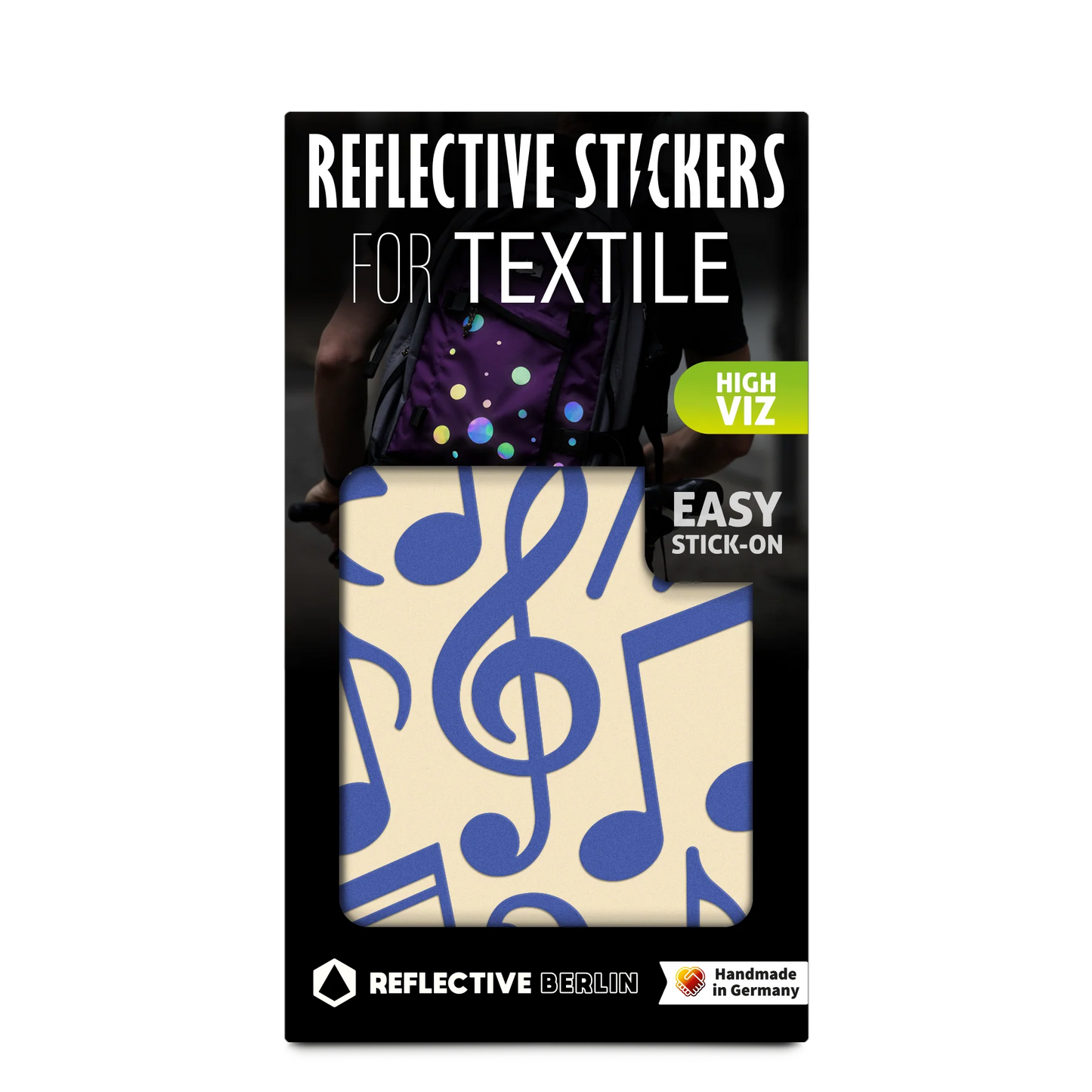 REFLECTIVE BERLIN reflecterende textielstickers