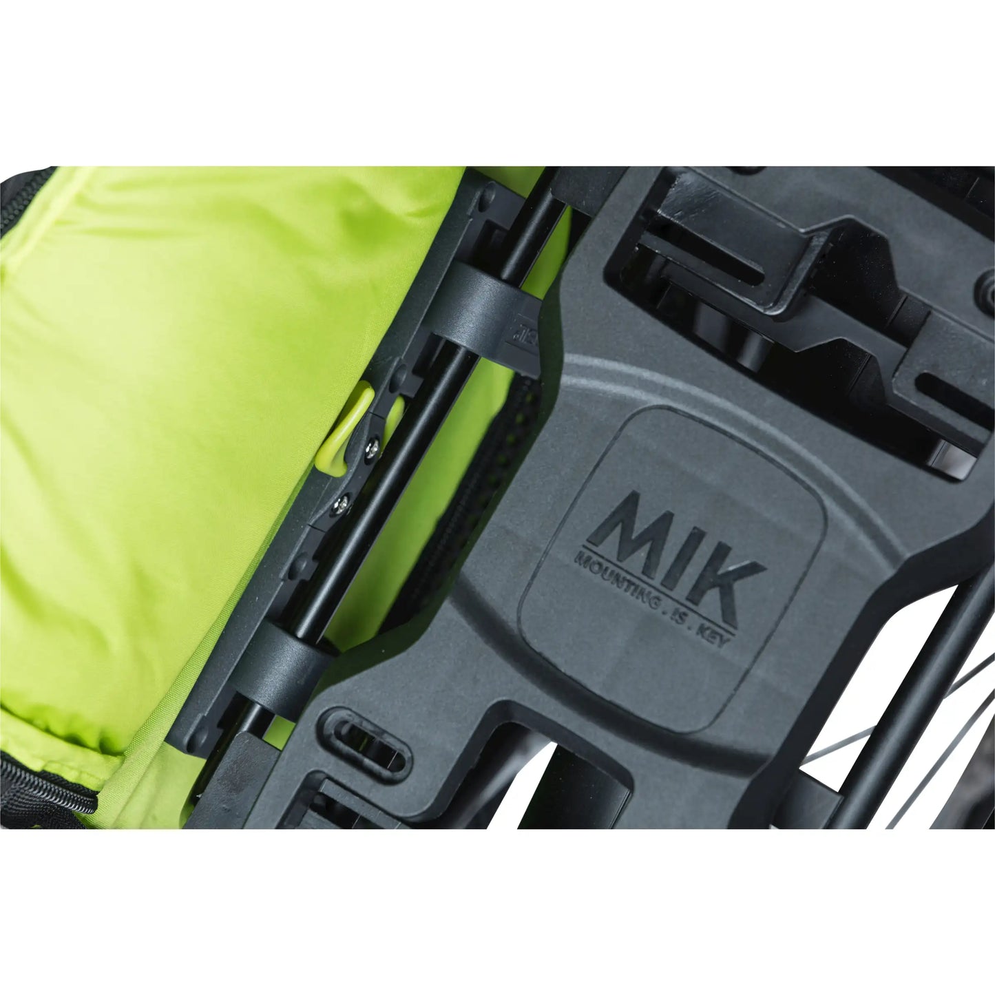 MIK pannier bag tubes - gemonteerd bovenaanzicht