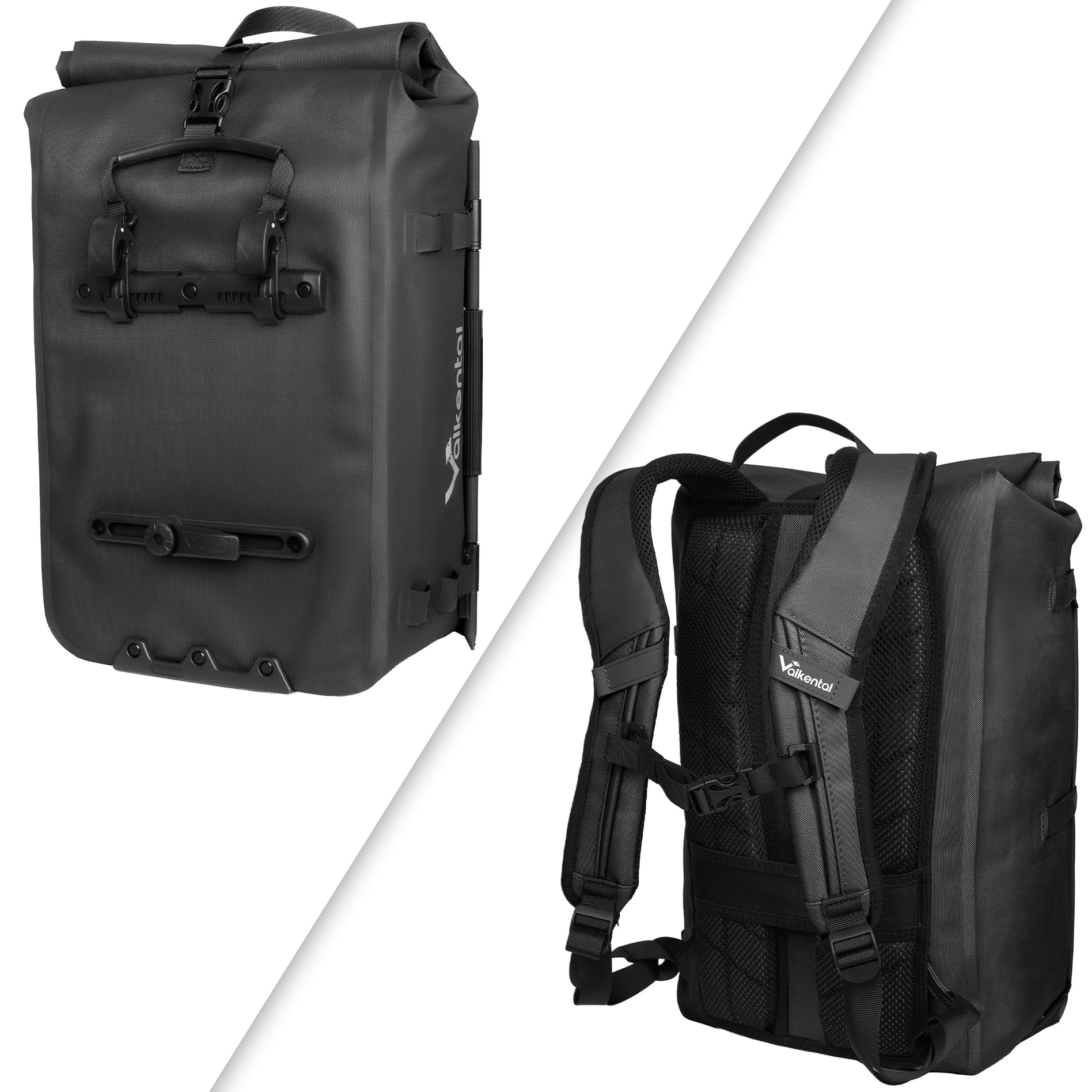 All Weather Fiets Rugzak Zwart - met laptopvak - Totaal Geschenk All Weather Fiets Rugzak Zwart - met laptopvak - Totaal Geschenk