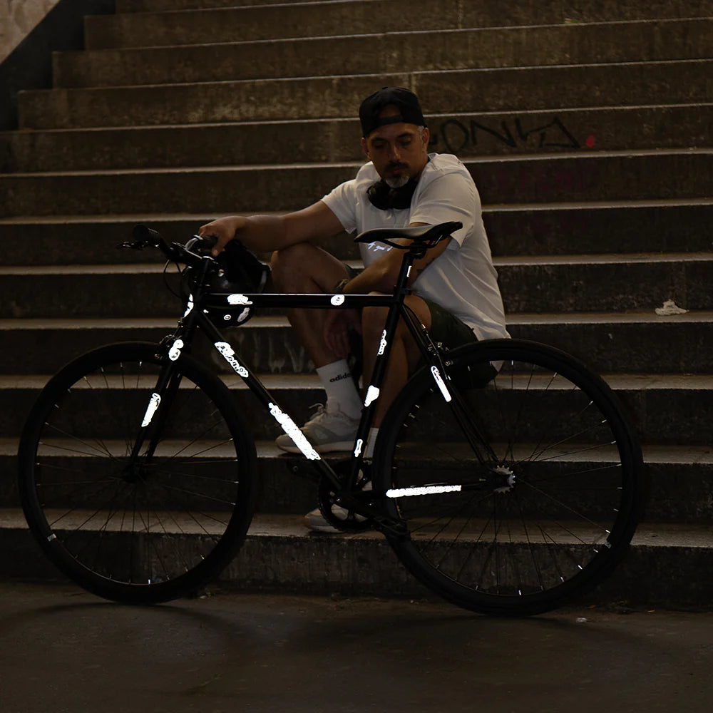 REFLECTIVE BERLIN reflecterende stickers xl