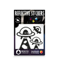 Reflective Berlin Reflecterende Stickers Small