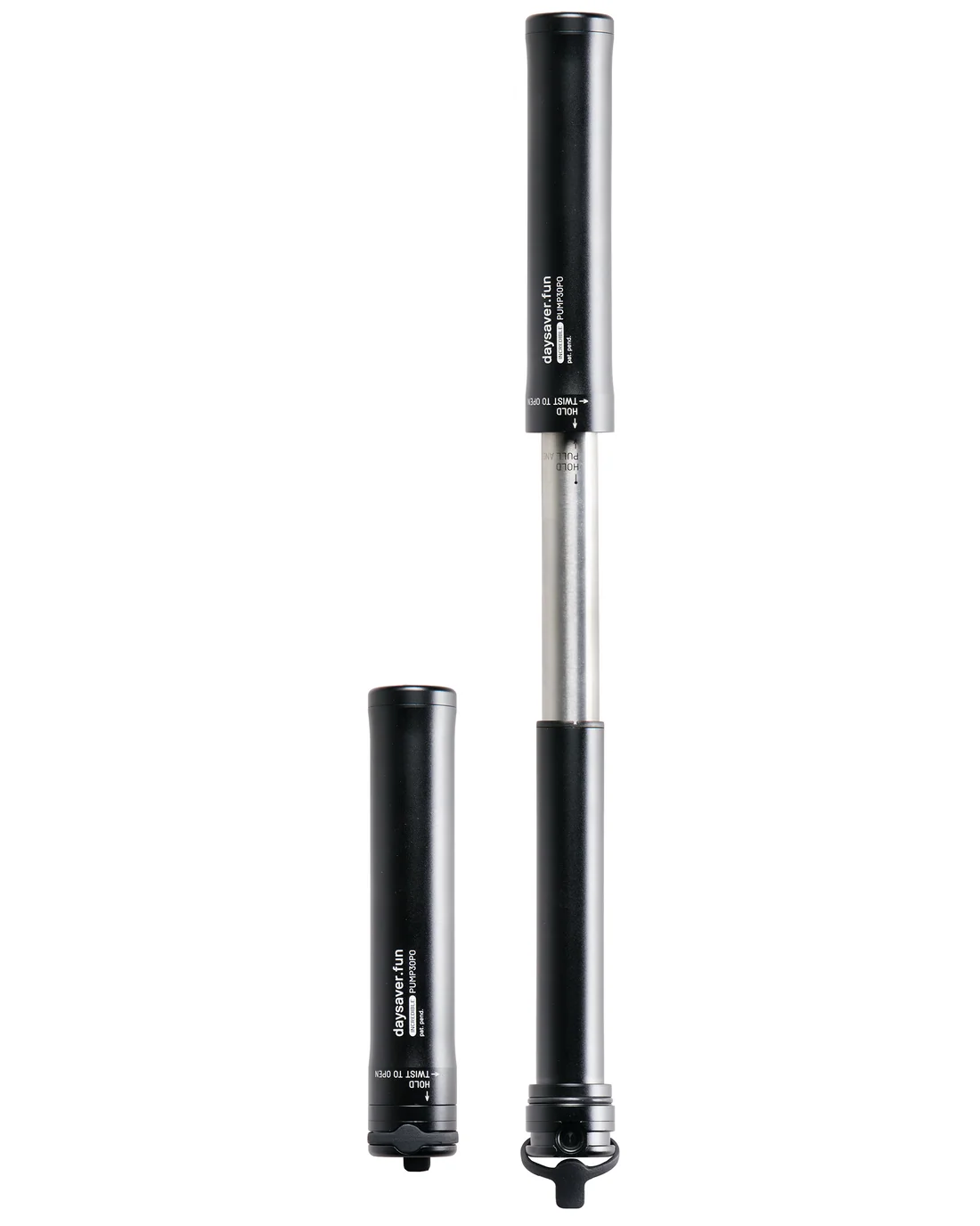 Daysaver Incredible Pump 30PO op zijn langst en op zijn kortst