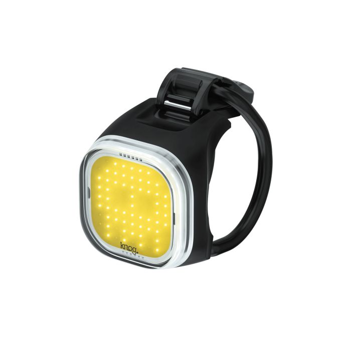 KNOG Blinder Mini Front Bike Light - schuin van voren aanzicht