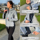 Waterafstotend reflecterend jack voor dames outdoor activiteiten