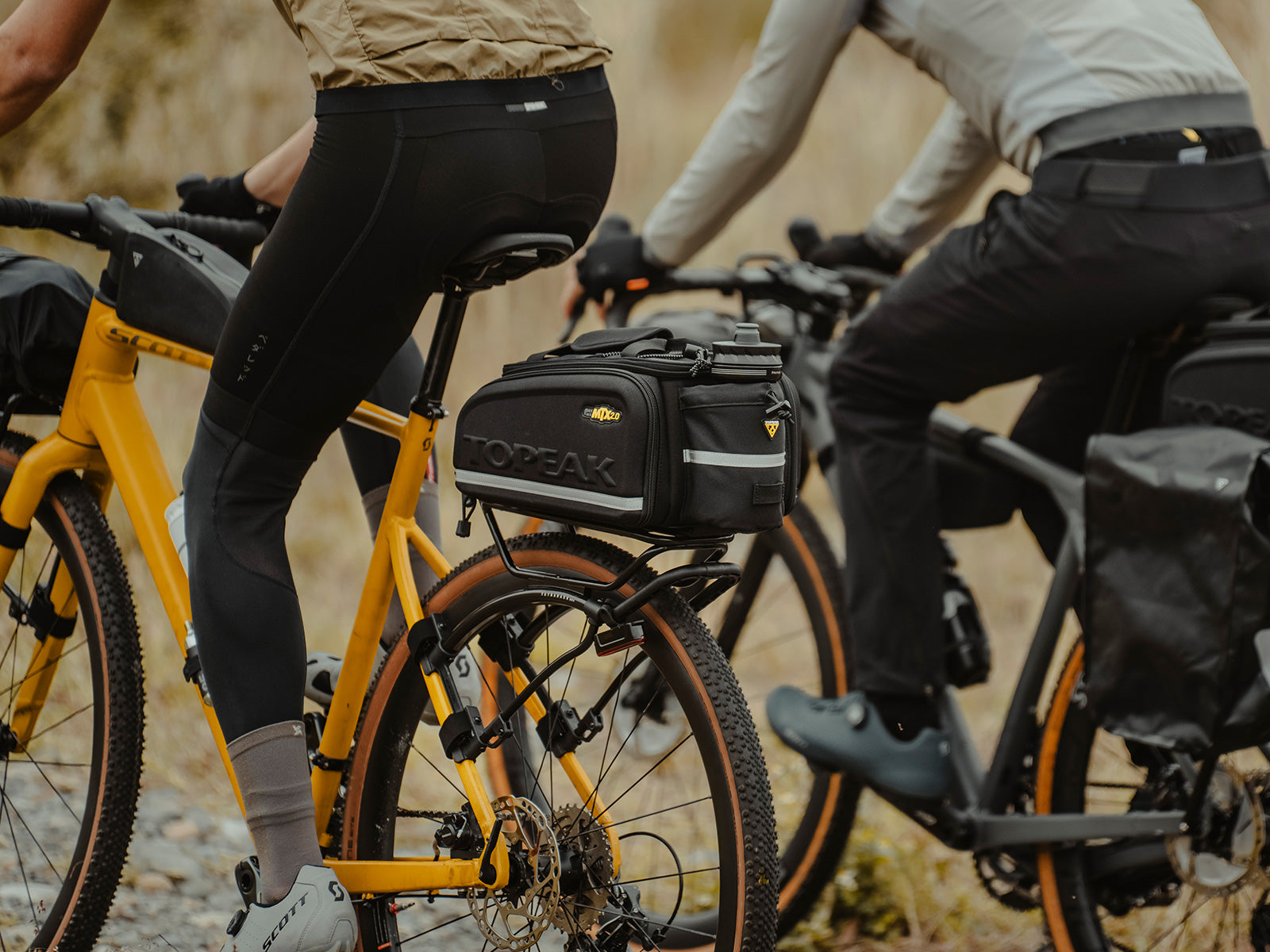  Topeak TetraRack GR2 gemonteerd op de fiets