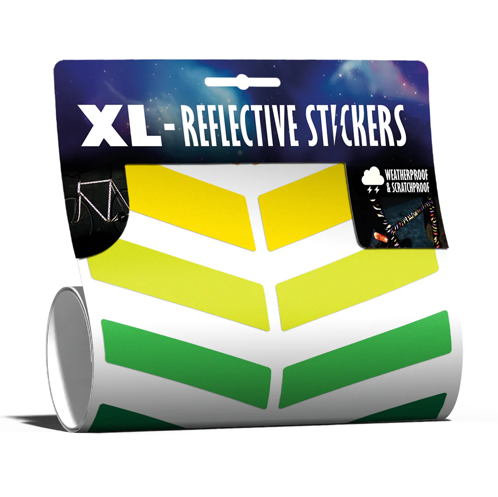 REFLECTIVE BERLIN reflecterende stickers xl