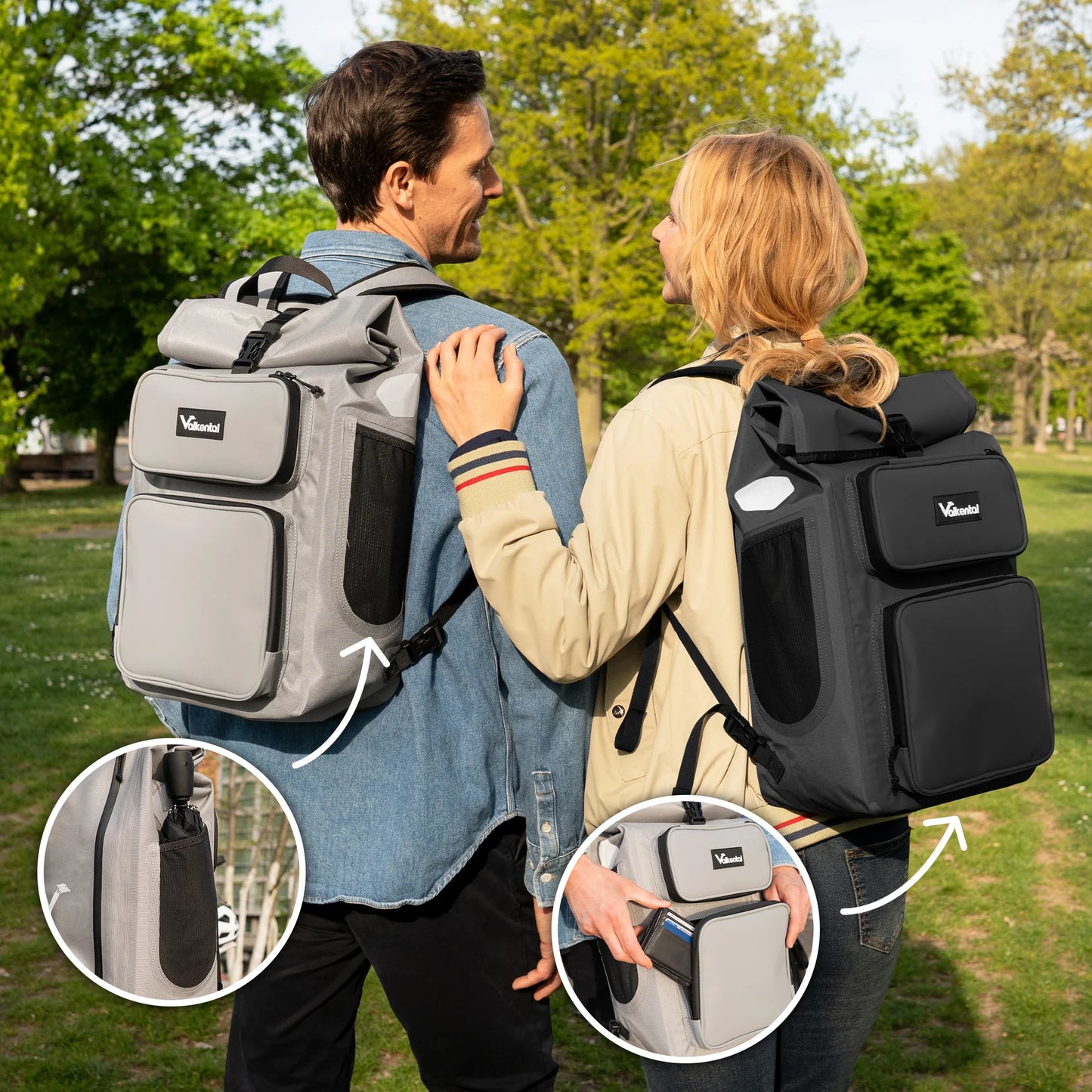 VALKENTAL urbanx  2in1 fietstas