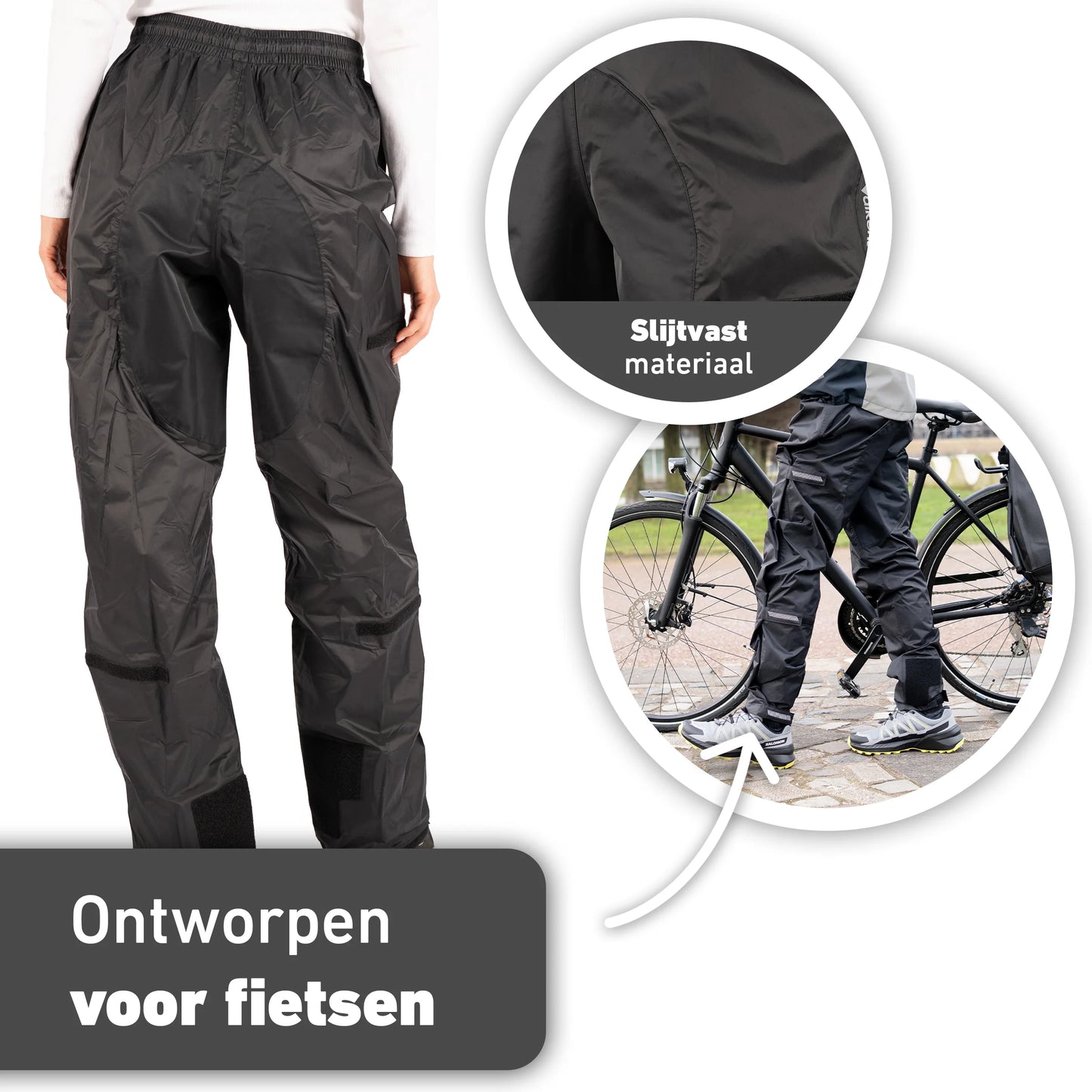 VALKENTAL REFLECTERENDE REGENBROEK slijtvast materiaal
