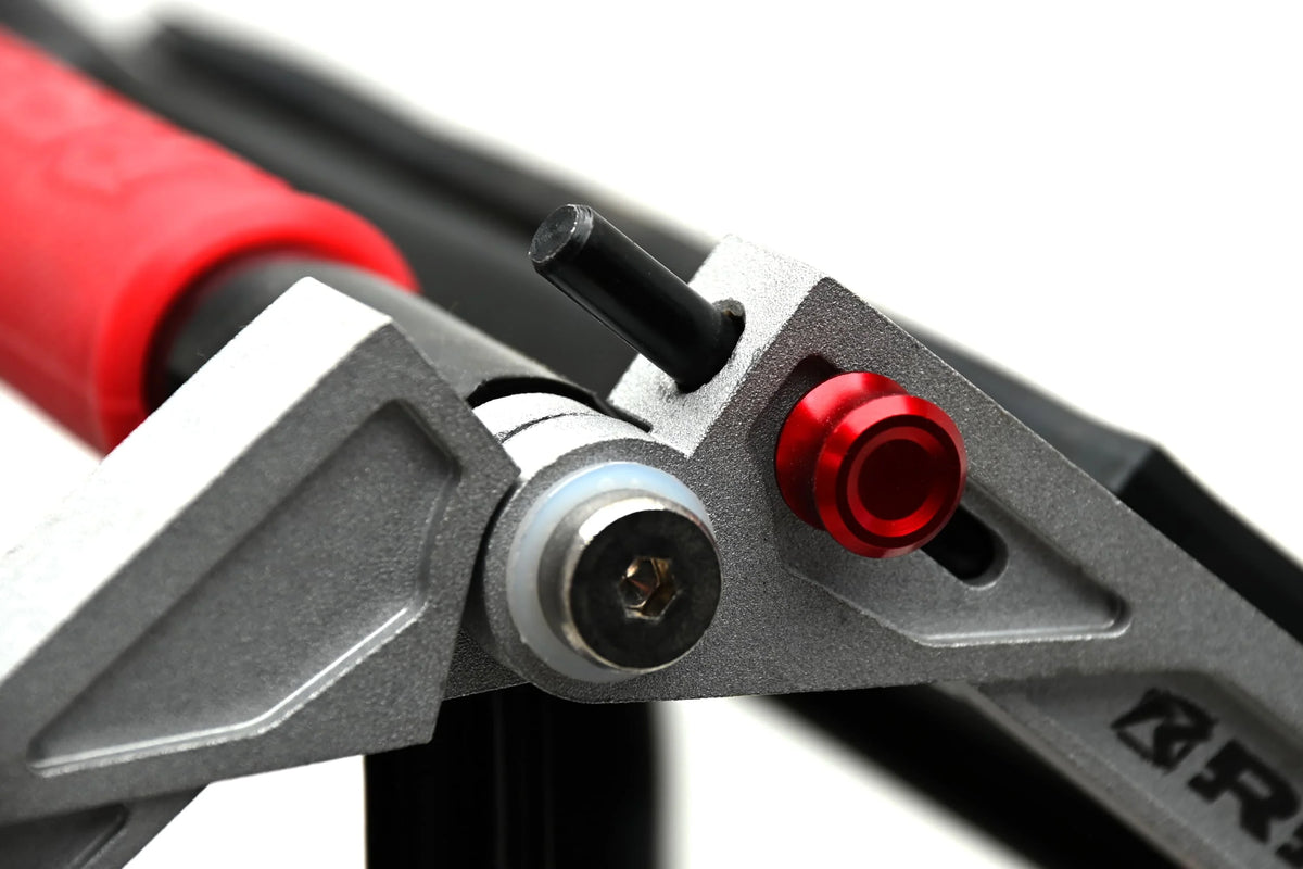 RISK Racing FFS Factory Fold Stand - vergrendel knop