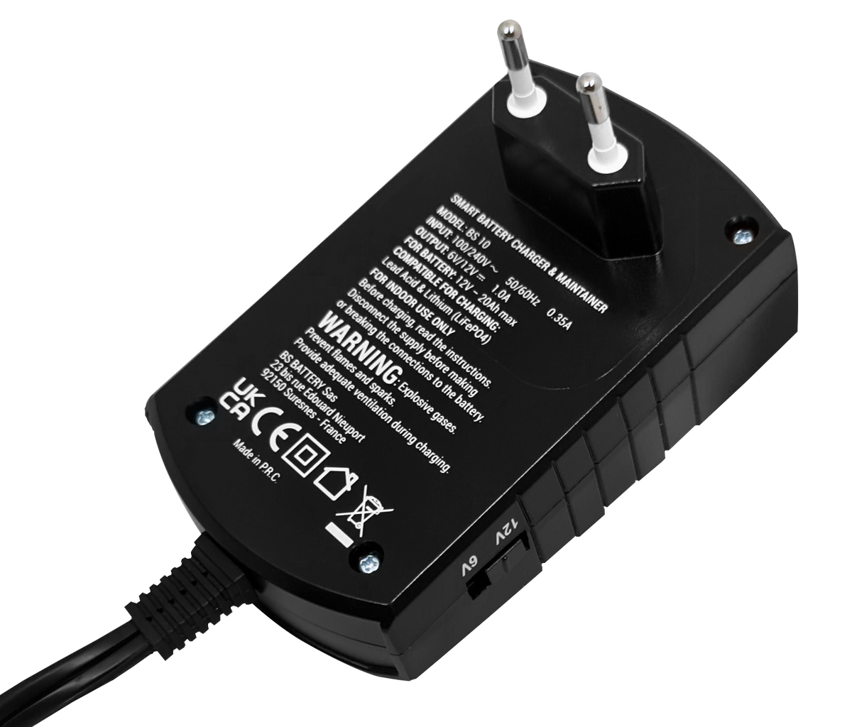 BS BATTERY BS 10 - stekker