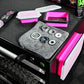 MUC-OFF Silicone Collapsible Magnetic Tray Set - vastgeplakt aan metalen werkbank