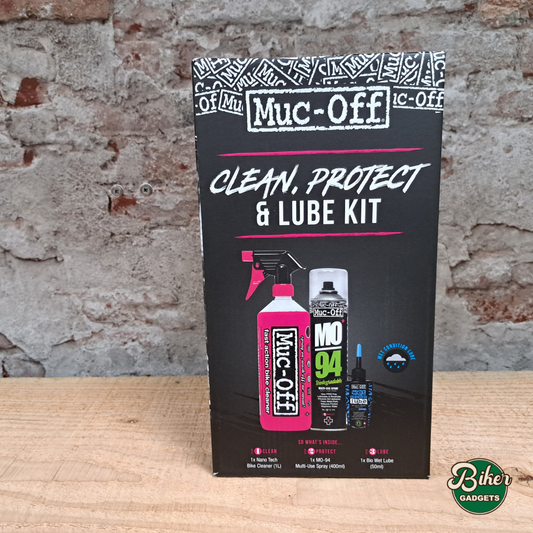 Muc-Off Bike Clean,Protect & Wet Lube Kit