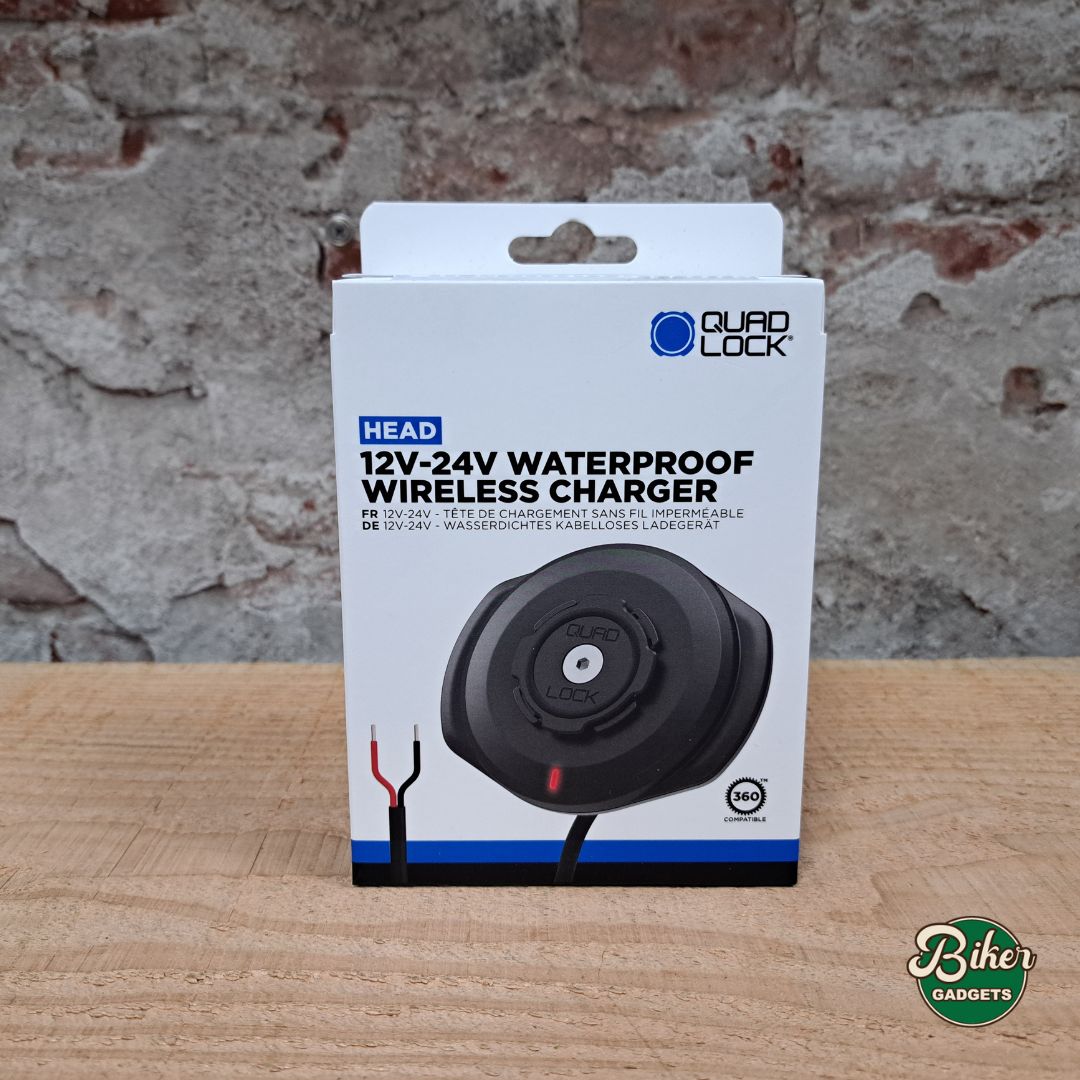 Quad Lock 12V-24V WATERPROOF WIRELESS CHARGING HEAD