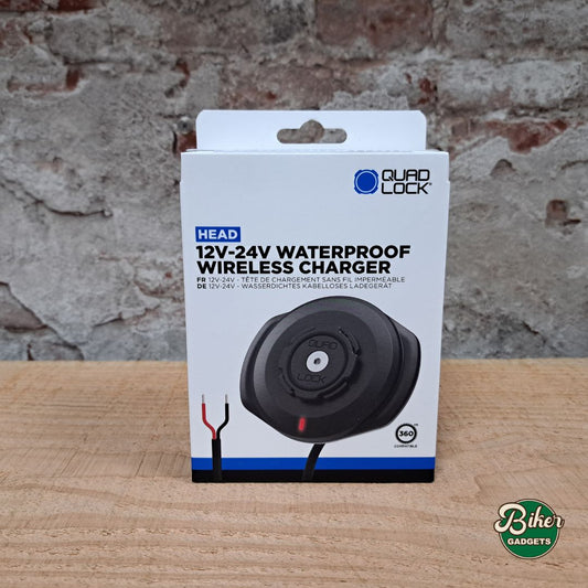 Quad Lock 12V-24V WATERPROOF WIRELESS CHARGING HEAD