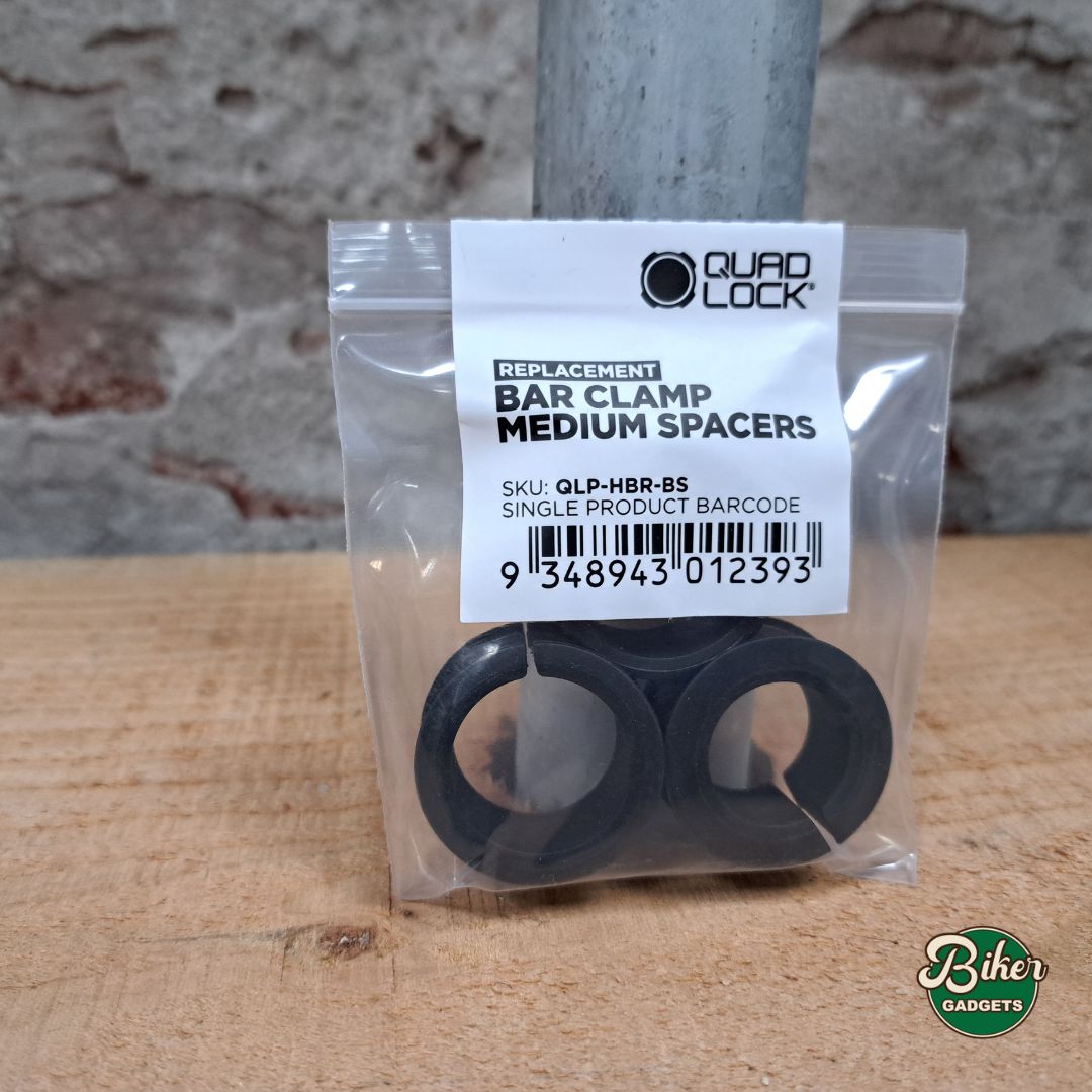 Quad Lock HANDLEBAR MOUNT / BAR CLAMP (Medium) SPACER SET