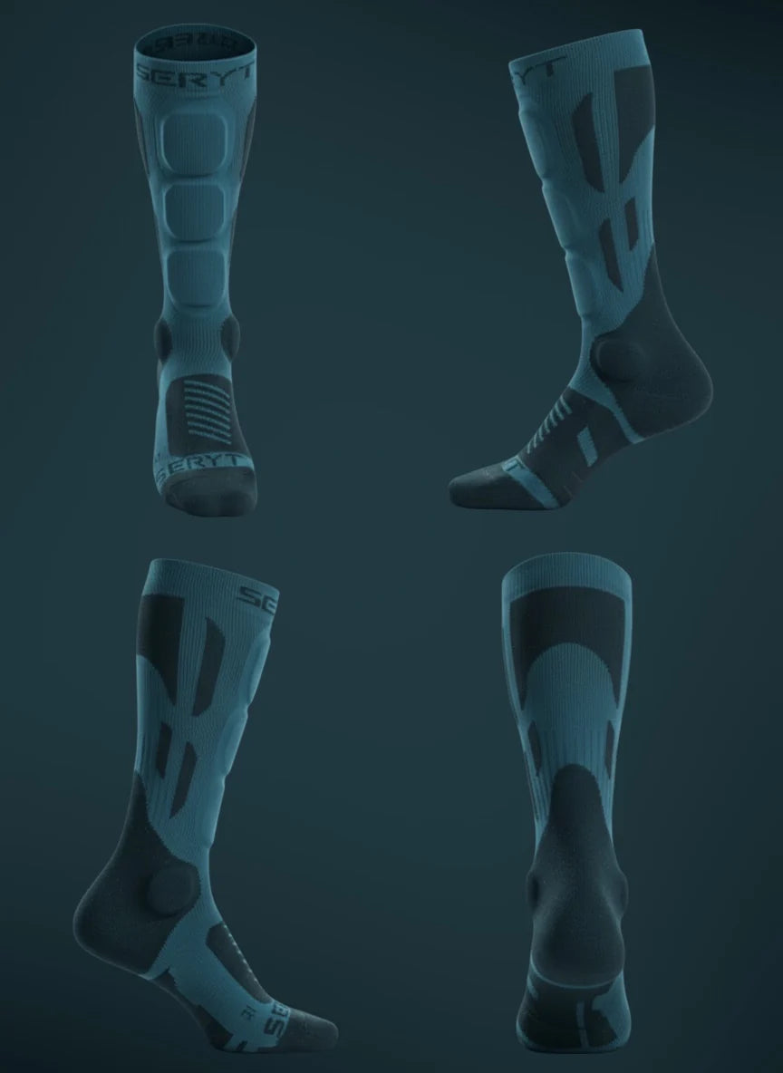 SERYN performance sokken - alle hoeken overzicht