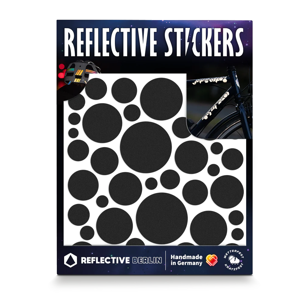 Reflective Berlin Stickers  Medium Size