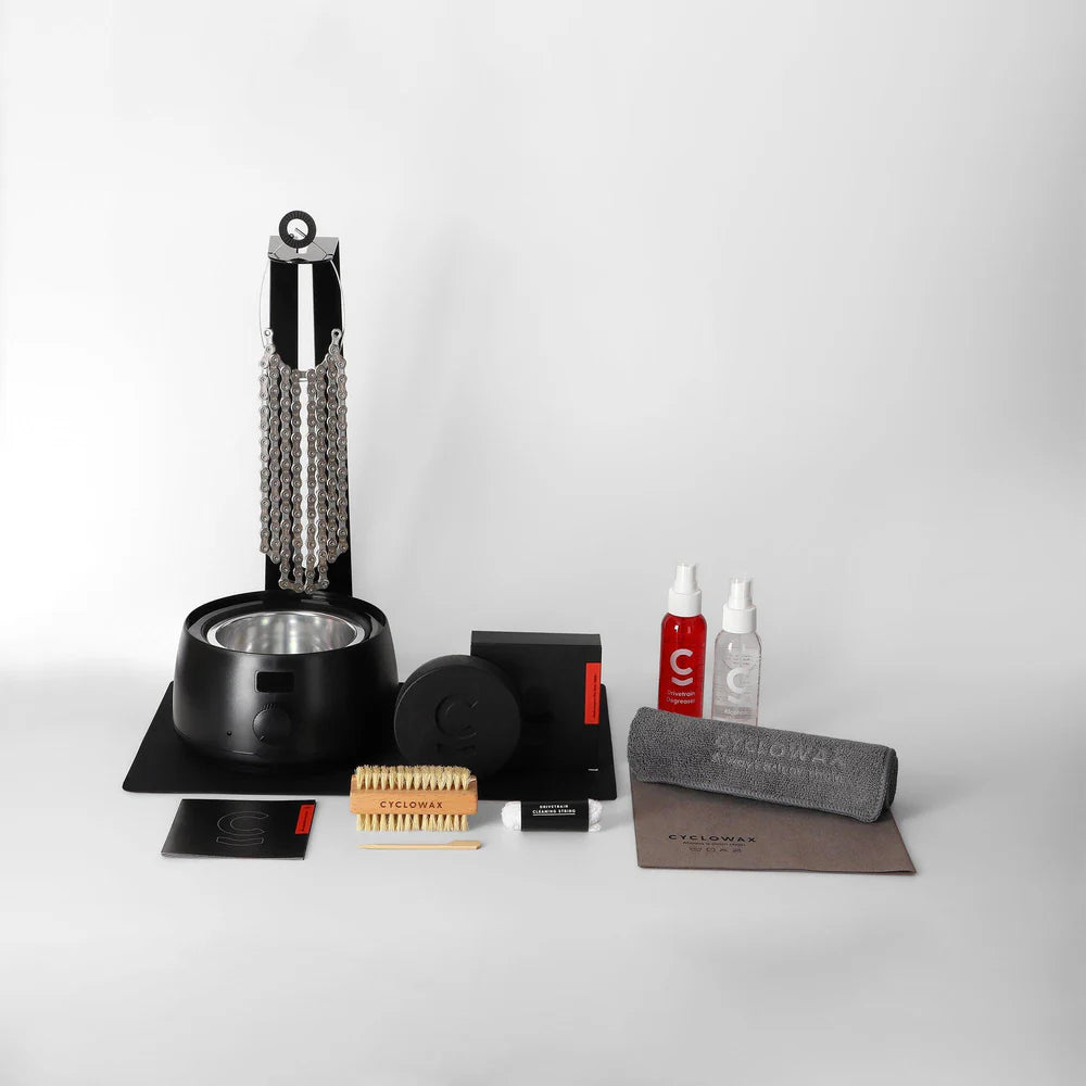OH3 Fitgadgets Heißwachs Kettenhalter aus Edelstahl 30 cm, 5 stck. Kettenwachs-Ringe/Kettenringe für Fahrradketten, zum sicheren Eintauchen ins Heißwachs, wiederverwendbare Drahtringe, Hot-Wax Zubehör