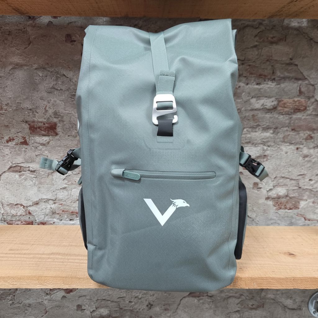 Backpack in vierkant formaat