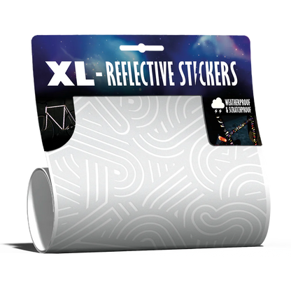 REFLECTIVE BERLIN stickers XL - grote reflecterende stickers