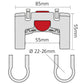 KLICKfix CC-100 Stuuradapter