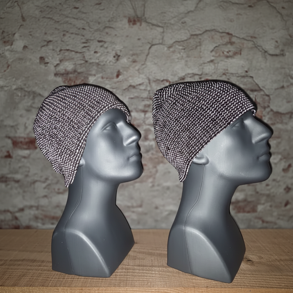 Wintermuts met reflecterende draad zwart voor Wintermuts met reflecterende draad zwart voor