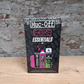 Muc-Off eBike Essentials Kit Dry – schoonmaakset voor eBike in zwarte doos in de winkel