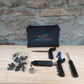 GRANDPITSTOP Mini Plug Banden Reparatie Set – volledige inhoud met etui, plugger, priem, mushroom plugs en mesje
