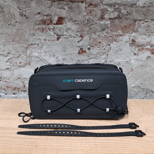Craft Cadence stuurtas waterdicht met montageriemen - bikepacking handlebar bag voor gravel en MTB