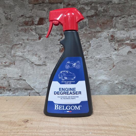 BELGOM Engine Degreaser 500ml - motor ontvetter spray voor mechanische onderdelen