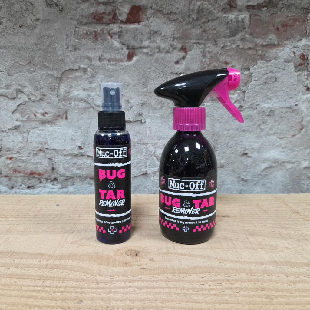 Muc-Off Bug & Tar Remover 100 ml en 250 ml spray in de winkel