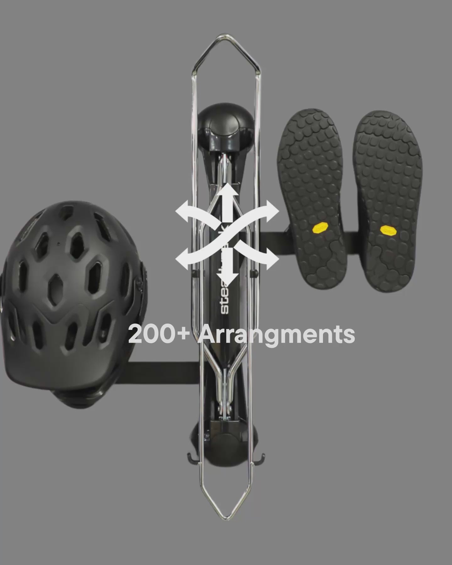 STEADYRACK GearMate quick overview - 200+ opbergconfiguraties voor fietsaccessoires