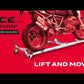 ACEBIKES U-Turn L motor mover demonstratie - hoe je een motor moeiteloos parkeert