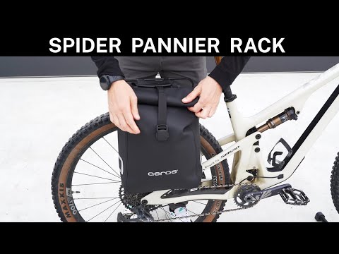 AEROE Urban Pannier Bag 12L zwart - instructie video