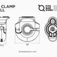 Quad Lock BAR CLAMP BASE SMALL