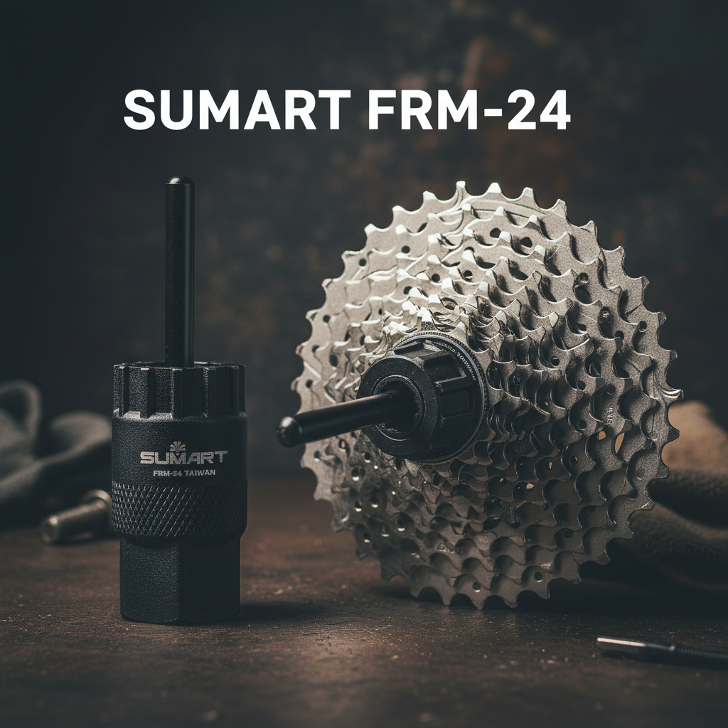 SUMART FRM-24 met Shimano cassette banner