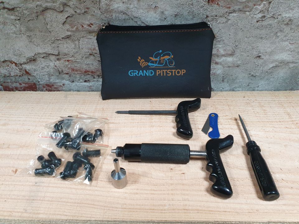 GrandPitstop mini plug banden reparatie set
