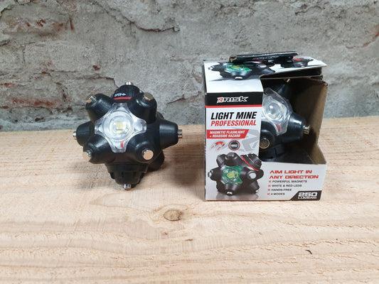 Risk Racing Magnetic Light Mine Flashlight